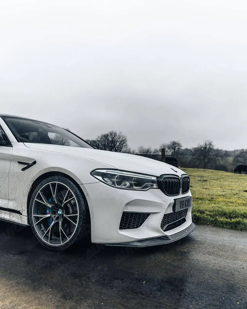 Carbon Fibre Competition Front Splitter For Bmw M5 (2017-2020, F90) 2