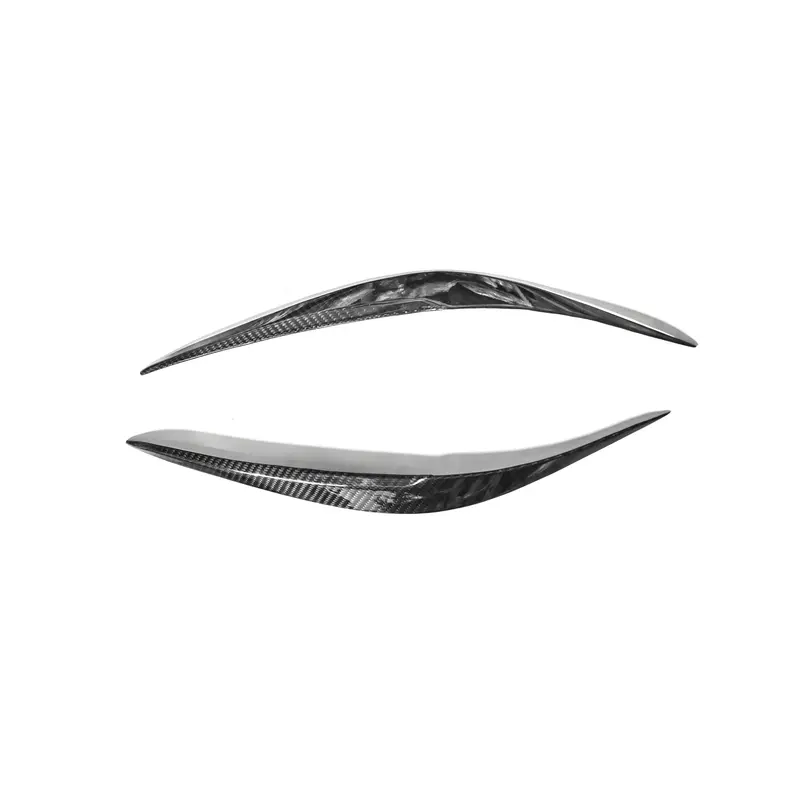 Carbon Fibre Headlight Trims For Bmw 2 Series & M2 (2014-2021, F22 F87) 1