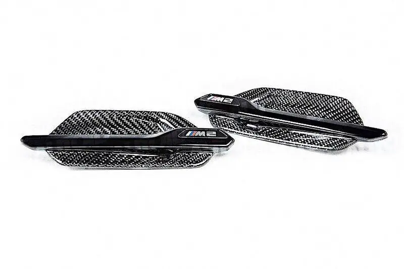 Carbon Fibre Side Fender Trim For Bmw M2 & M2 Competition (2015-2021, F87) 1