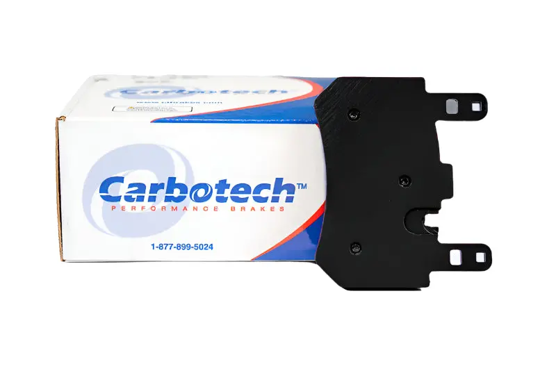 Carbotech Ax6 C8 Z06 Corvette Rear Brake Pads - Iron Rotors 1