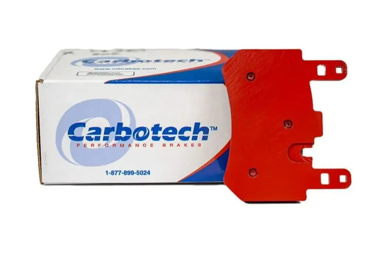 Carbotech C8 Z06 1521 Front Brake Pads -Iron Rotors 1