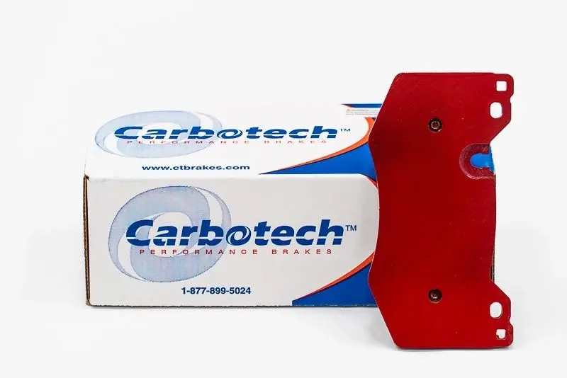 Carbotech Non-Z51 1521 Front C8 Corvette Low Dust Brake Pads 1