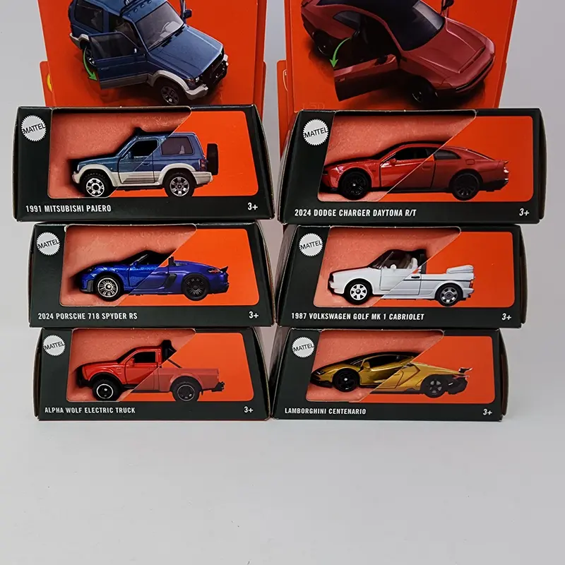 Case E Moving Parts * Complete 6 Car Set Case E * 2025 Matchbox Moving Parts 2