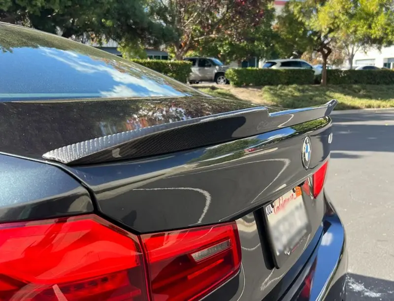 Cbf9x-8035  Carbahn F90 M5 Gloss Carbon Rear Spoiler 1