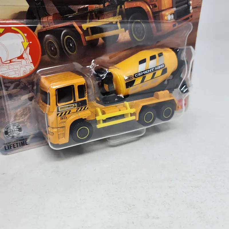 Cement King Hd 15/16 * 2025 Matchbox Working Rigs Case G 2