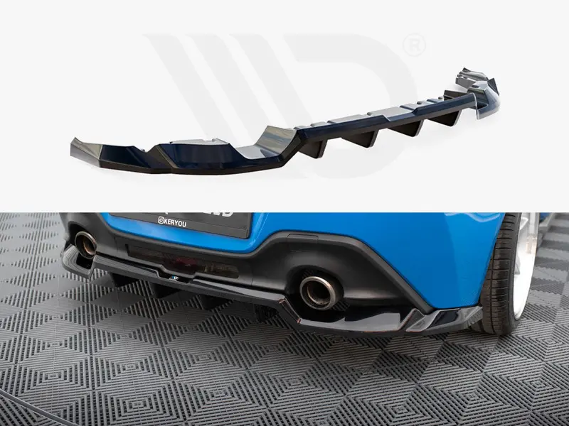 Central Rear Splitter (Vertical Bars) V.1 Toyota Gr86 Mk1 1