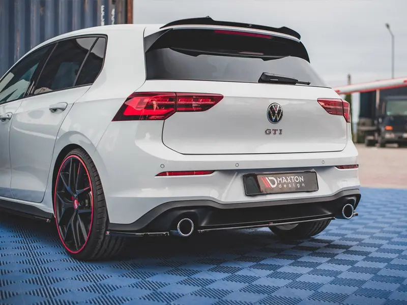 Central Rear Splitter Vw Golf Mk8 Gti (2020-) 2