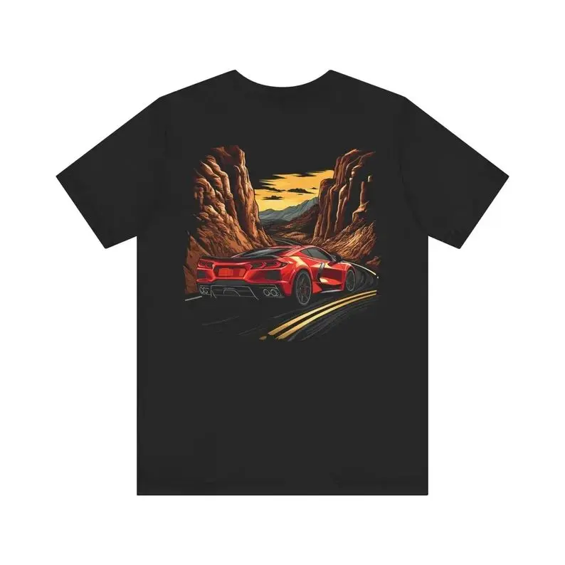 Cforce Performance Series - Torch Red C8 Canyon T-Shirt 1