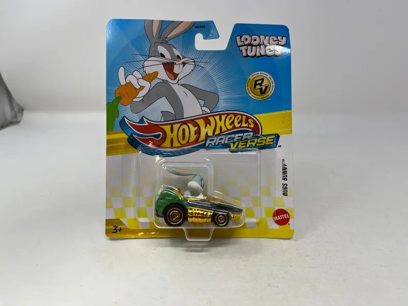Chase * Bugs Bunny Looney Tunes * 2025 Hot Wheels Racer Verse Case E * Bad Card 1