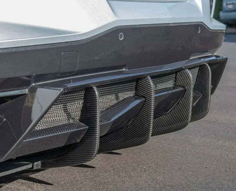 Chevrolet Corvette C8 Z51 Rear Diffuser Fins 2