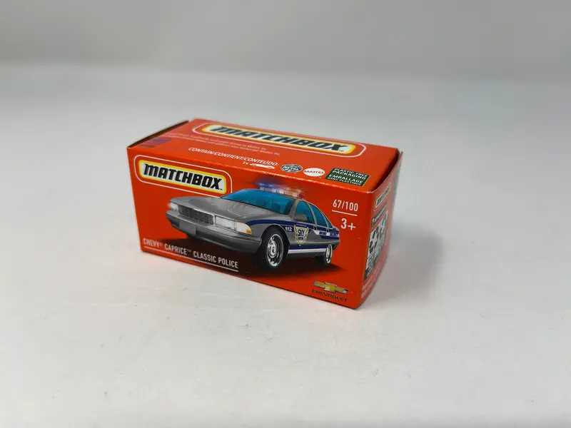 Chevy Caprice Classic Police * 2022 Matchbox Power Grabs 1