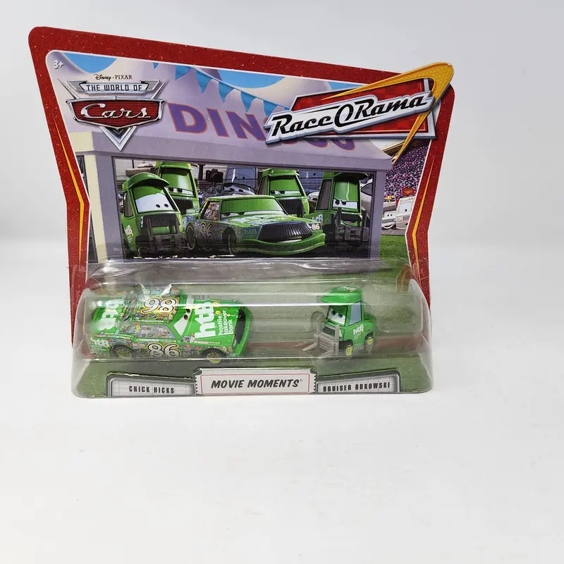 Chick Hick & Bukowski Movie Moments * Disney Pixar The World Of Cars Race O Rama 1