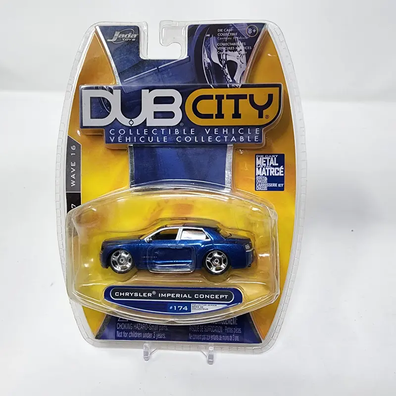 Chrysler Imperial Concept * Blue * Jada Toys 1:64 Scale Dub City 1
