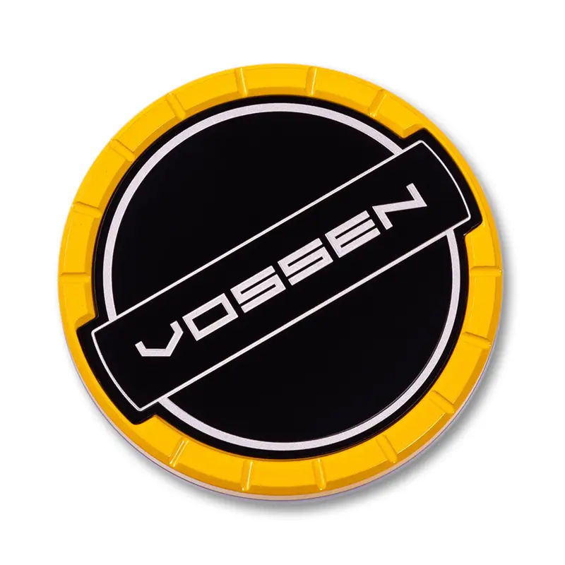 Classic Billet Sport Cap For Cv/Vf/Hf Series Wheels (Canary Yellow) 1
