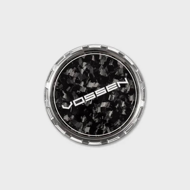 Classic Carbon Billet Sport Cap For Vf & Hf Series Wheels (Gloss Clear) - Forged Carbon 1