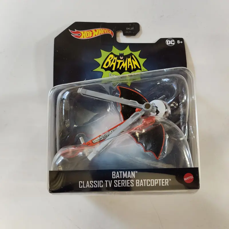 Classic Tv Batcopter * Hot Wheels Dc Comics Batman 1:50 Scale 1