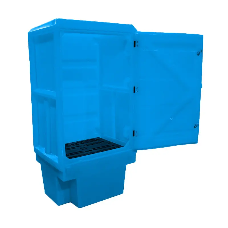 (Clearance) Blue Storage Cabinet - Psc3 1