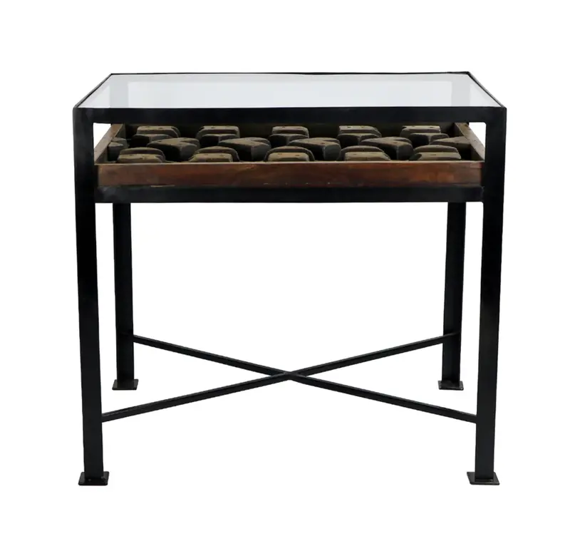 Concrete Mold Side Table - Matthew Izzo Collection 1