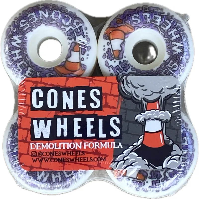 Cones Wheels | The Toxic Cones 54Mm Professional Skateboard Wheels 1
