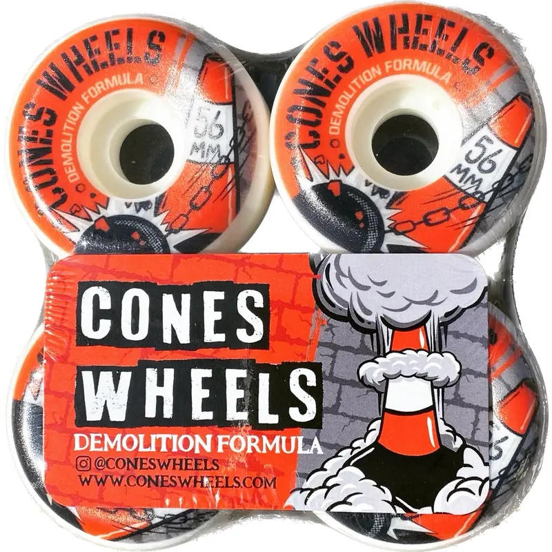 Cones Wheels | Wrecked 56Mm Professional Skateboard Wheels 1