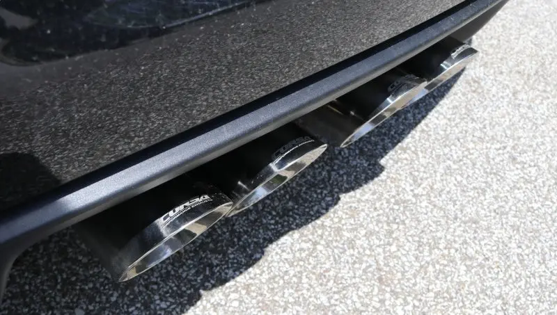 Corsa 05-08 Chevrolet Corvette (C6) 6.0L/6.2L Polished Xtreme Axle-Back Exhaust W/4.5In Tips 2