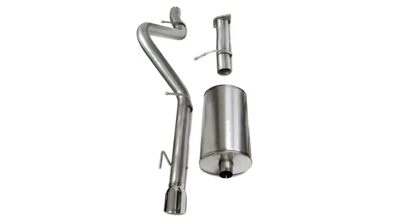 Corsa 06-08 Chevrolet Trailblazer Ss 6.0L V8 Polished Sport Cat-Back Exhaust 2