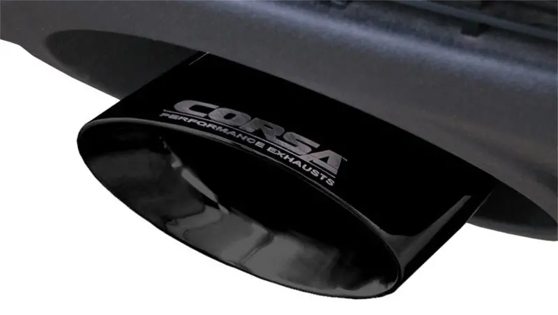 Corsa 10-14 Chevrolet Camaro Coupe Ss 6.2L V8 Auto Black Sport Cat-Back + Xo Exhaust 2