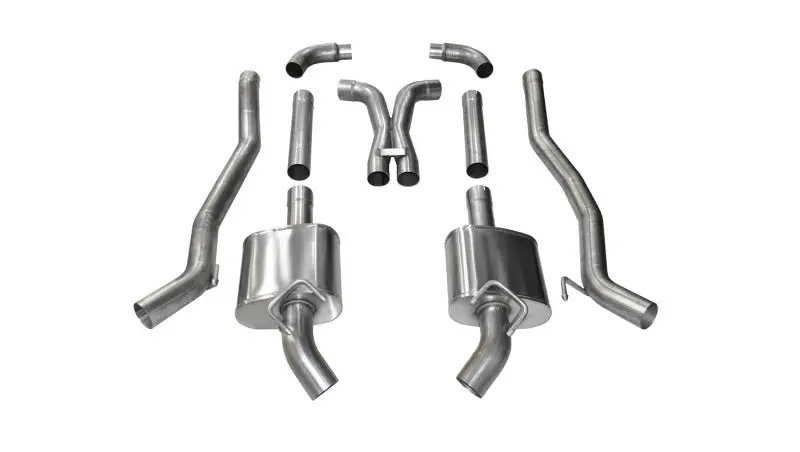 Corsa 10-15 Chevrolet Camaro Ss 6.2L V8 Manual Xtreme 3In Cat-Back (No Tips Uses Factory Bezels) 2