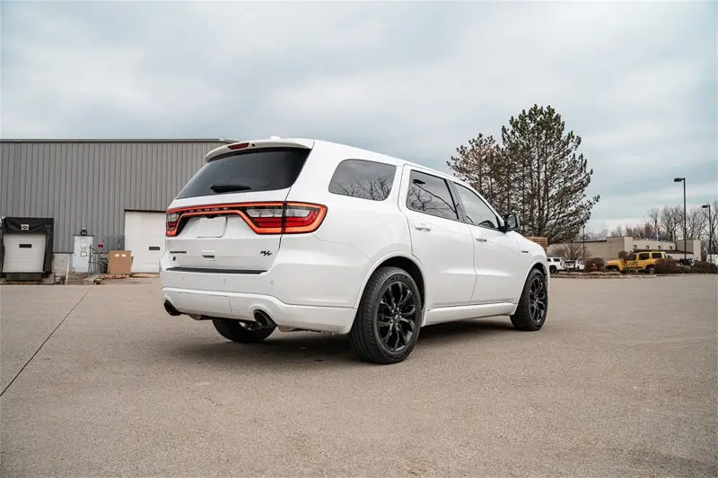 Corsa 11-23 Dodge Durango Xtreme 2.5In Cat-Back Dual Rear Exit W/ Single 4.5In Black Pvd Tips 2