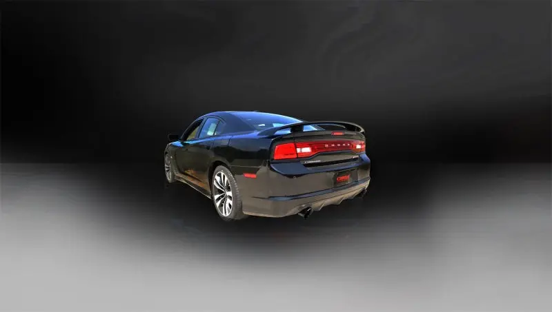 Corsa 12-13 Dodge Charger Srt-8 6.4L V8 Black Xtreme Cat-Back Exhaust 2