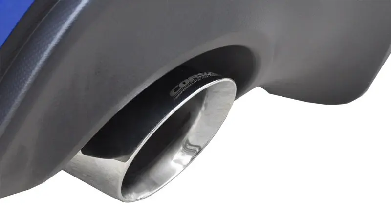 Corsa 12-14 Scion Frs / Subaru Brz Polished Sport Cat-Back Exhaust 2