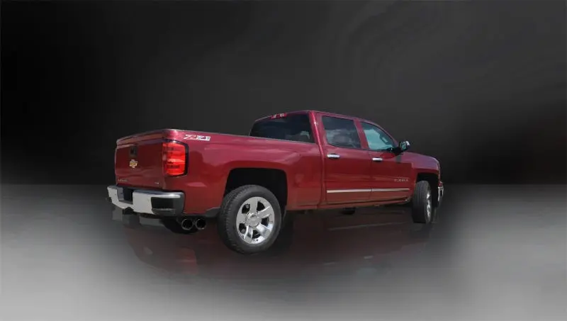 Corsa 14 Gm Sierra/Silverado 1500 Crew/Dbl / Short/Std. Bed 6.2L V8 Black Sport Single Side Cb Exht 2