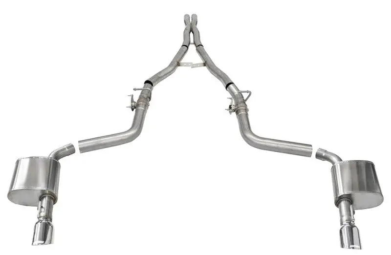 Corsa 15-21 Charger Srt/Hellcat/Redeye 2.75In Valved Catback Dual Rear Exit W/ Single 4.5In Pol Tips 1
