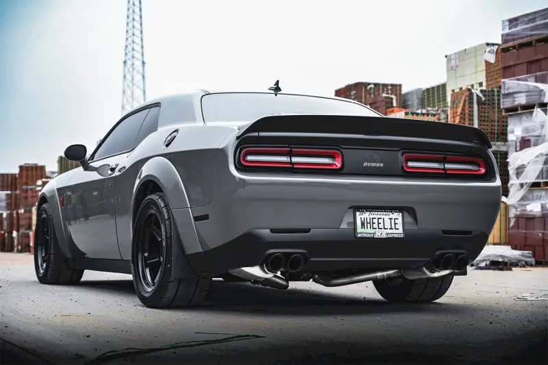 Corsa 15-23 Challenger Srt/Hellcat/Demon/Redeye 2.75In Valved Cb Dre W/ Twin 3.5In Pol Blk Pvd Tips 2