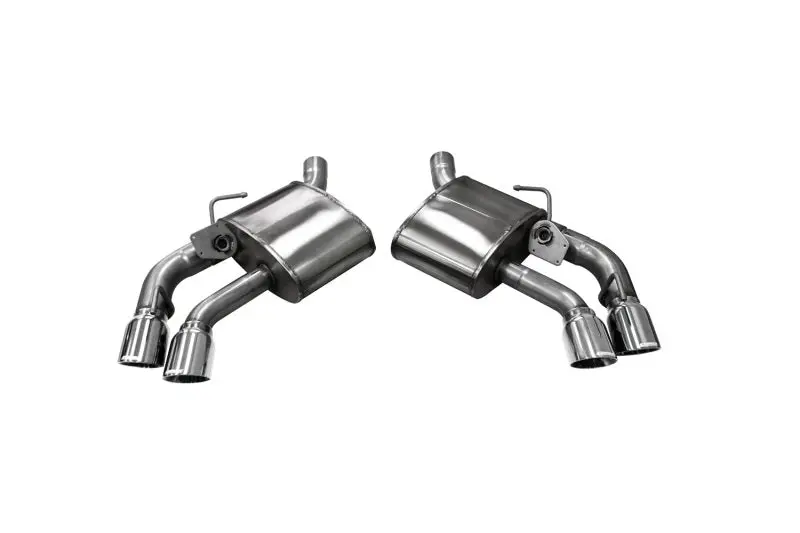 Corsa 16-20 Chevrolet Camaro Ss/Zl1 6.2L V8 Polished Xtreme Axle-Back Exhaust (W/ Factory Npp Valve) 1