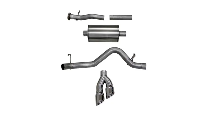Corsa 17 Chevy Colorado 3.6L Extended Cab/ Long Bedsport Cat-Back System Single Rear Exit 1