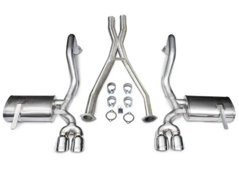 Corsa 1997-2004 Chevrolet Corvette C5 Z06 5.7L V8 Polished Xtreme Cat-Back + Xo Exhaust 1
