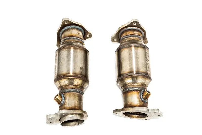 Corsa 20+ Chevrolet Corvette High Flow 400 Cell Cat Pipes 1