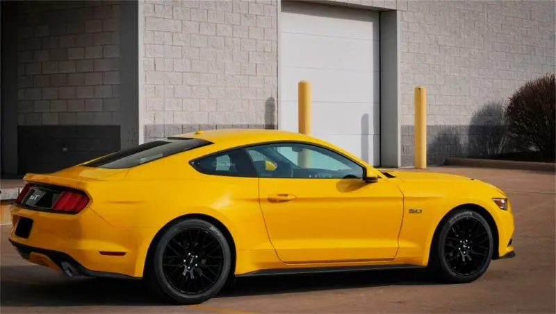 Corsa 2015-2017 Ford Mustang Gt 5.0 3In Axle Back Exhaust Polish Dual 4.5In Tip Sport 2