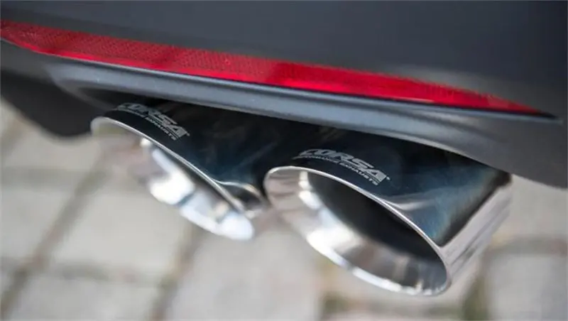 Corsa 2015-2017 Ford Mustang Gt 5.0 Polish Quad Tips Kit 2