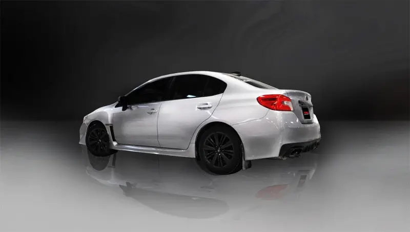 Corsa 2015 Subaru Wrx Cat Back Exhaust, Black Quad 3.5In Tips *Sport* 2