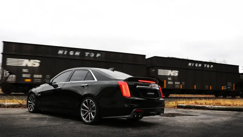 Corsa 2016 Cadillac Cts V 6.2L V8 2.75In Polished Xtreme Axle-Back Exhaust 1