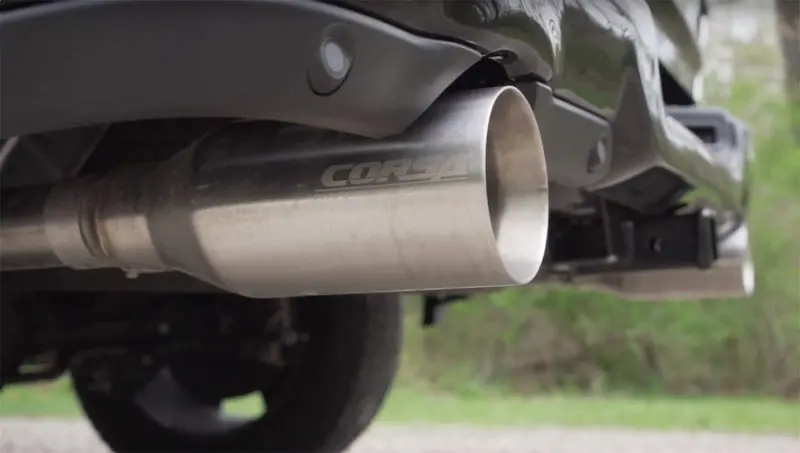 Corsa 2019 Ram 1500 5.7L Crew Cab W/ 57In Or 76In Bed Cat-Back Dual Rr Exit 5In Satin Polished Tips 2