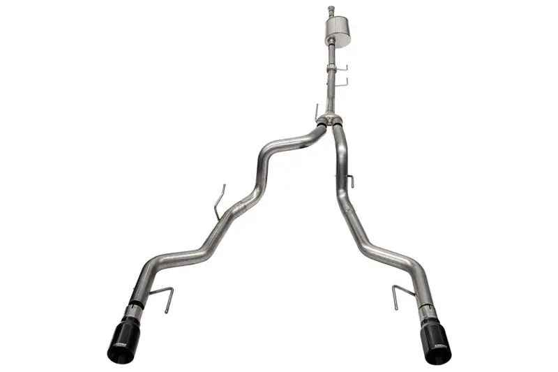 Corsa 2021-2023 Ford F-150 Supercrew/5.5Ft Bed 3.5L V6 Sport Cat-Back Dual Rear Exit-Black Pvd 1