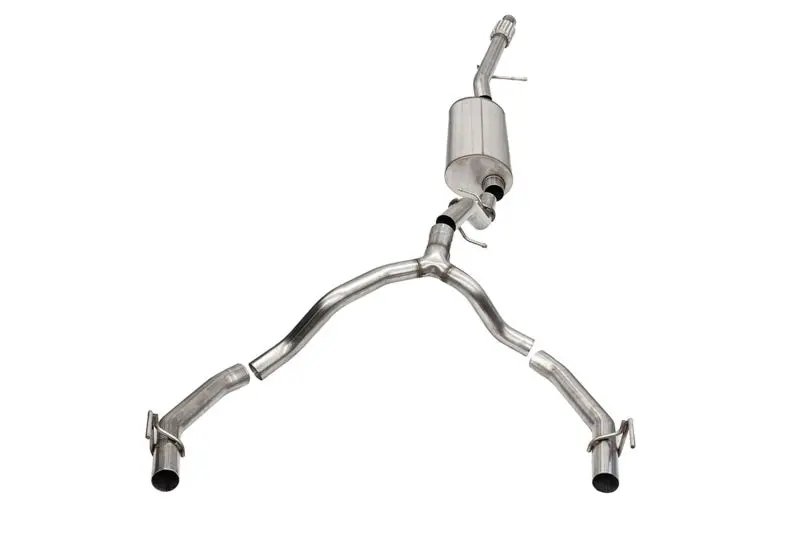 Corsa 21-22 Cadillac Escalade Esv 6.2L Dual Rear 3.5/2.75In Sport Cat-Back Uses Factory Bezels 1