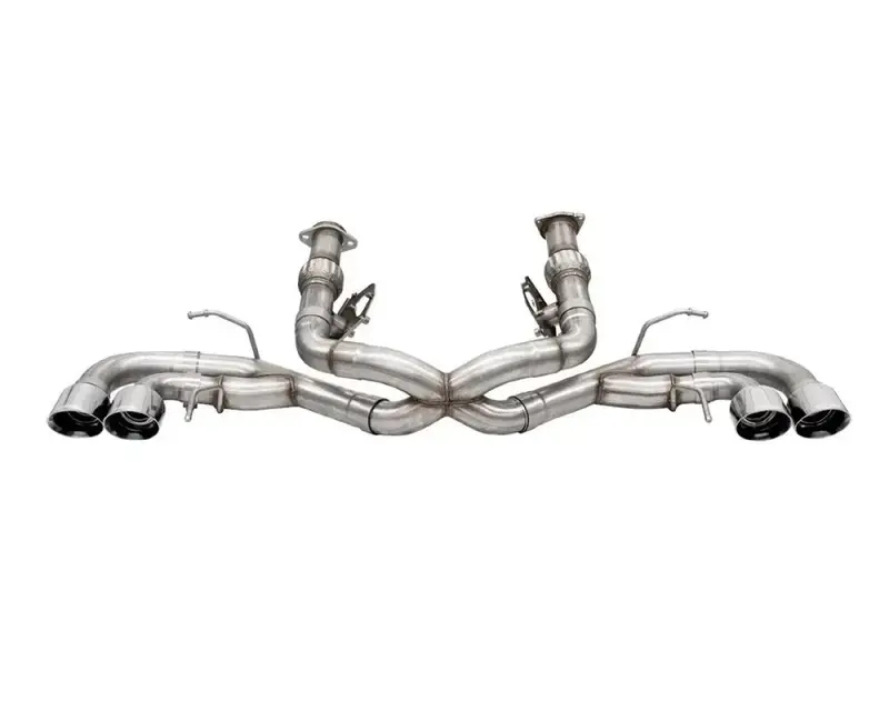 Corsa 3.0 In Cat-Back 4.5 In Pro-Series Tips | 2020+ Corvette C8 (W/O Factory Npp) (21102, 21104) 1