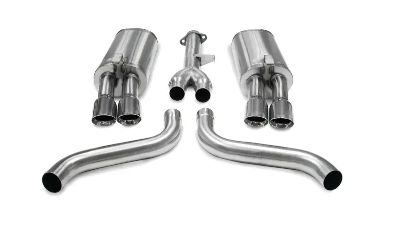 Corsa 86-91 Chevrolet Corvette C4 5.7L V8 L98 Polished Sport Cat-Back Exhaust 1