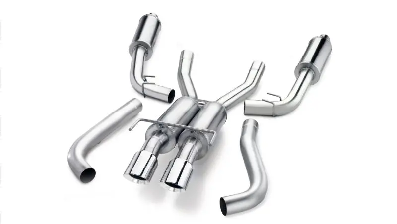 Corsa 96-02 Dodge Viper Gts 8.0L V10 Polished Sport Cat-Back Exhaust W/3In Inlet 1
