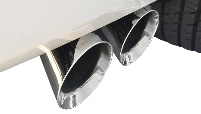 Corsa Cat Back Exhaust, Sport, 3In, Single Side Twin Polished 4In Tips, 2015 Chevy Tahoe/Gmc Yukon 2