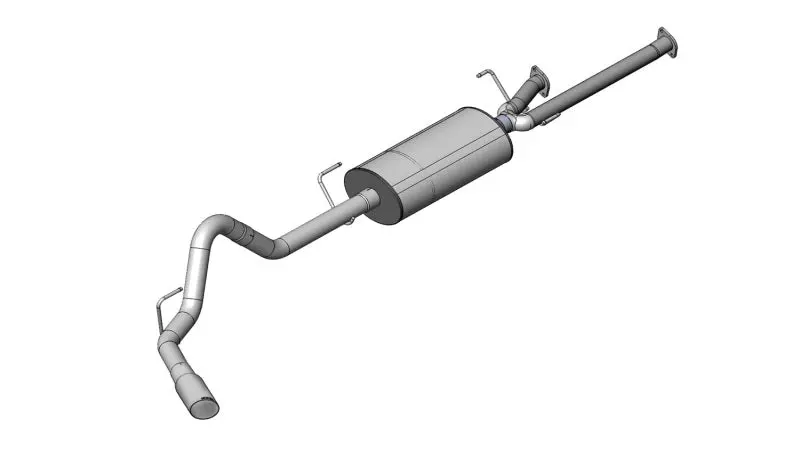 Corsa/Db 11-14 Toyota Tundra Double Cab/Crew Max 5.7L V8 Polished Sport Cat-Back Exhaust 1